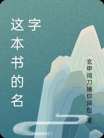 这本书的名字